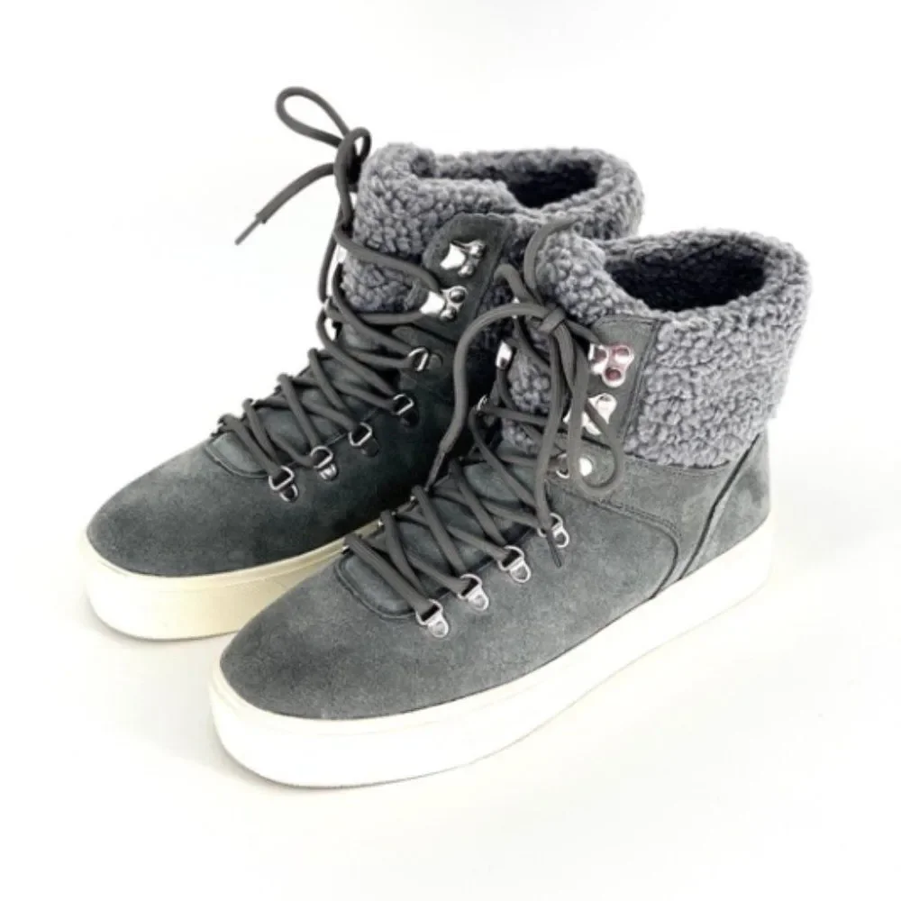 Marc Fisher MFDARLEN-T Winter Combat Boots - 8.5